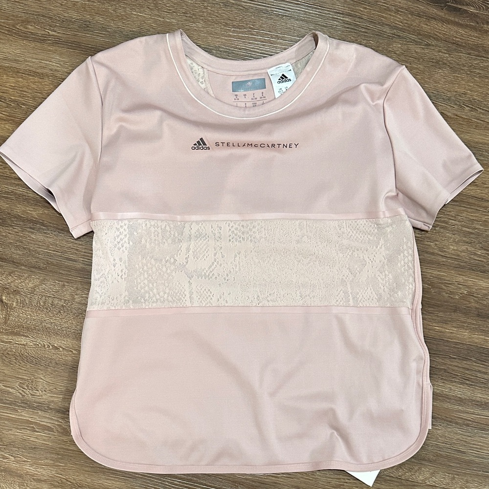 Adidas women Light Pink Short Sleeve Tee